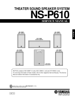 Yamaha NSP-610-Service-Manual 